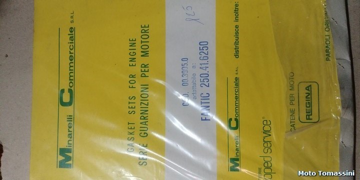 Sr. guarnizione motore fantic 125 aria (250)
