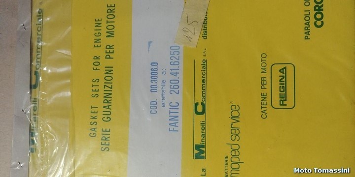 Sr. guarnizione motore Fantic 125 aria (260)