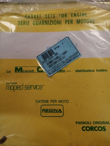 SR. GUARNIZIONI MOTORE MINARELLI DL3