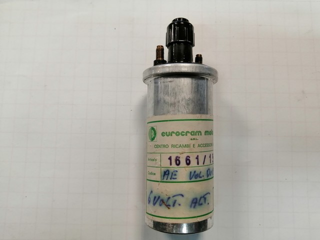 BOBINA A.T. 6 VOLT MOTO EPOCA