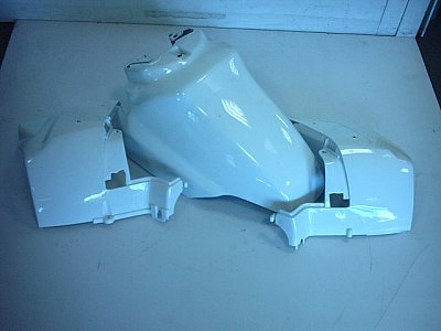 Parafango Ant. Geo 50 Bianco